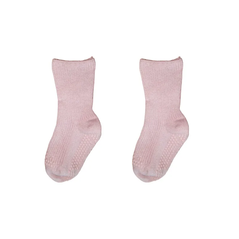 Wholesales Vivid Color Autumn And Winter Warm Children Socks Kids Sports Floor Anti-slip Baby Socks