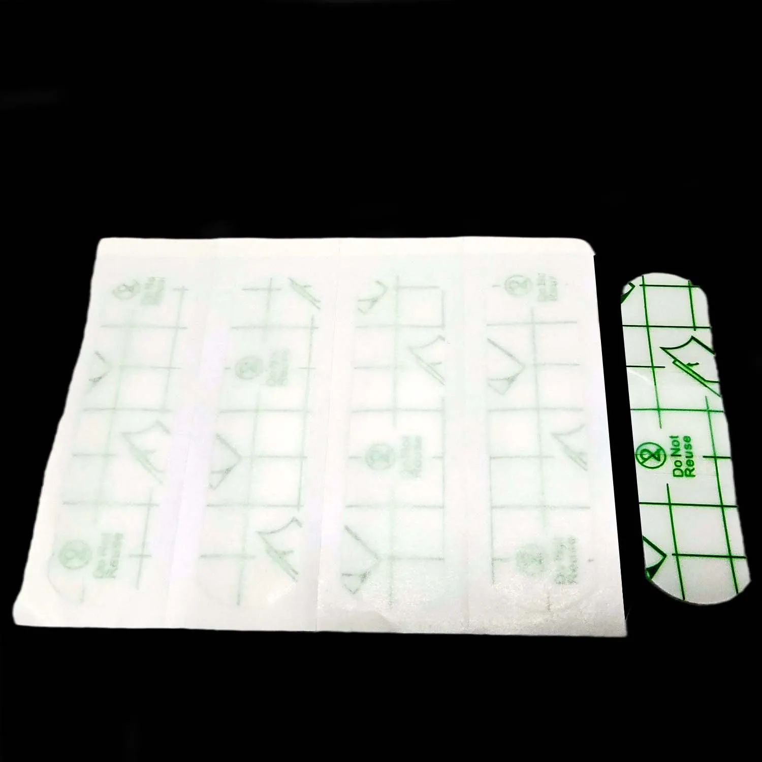 Medical tape waterproof PU film fixed paste coil application blank transparent high-viscosity plaster wound dressing