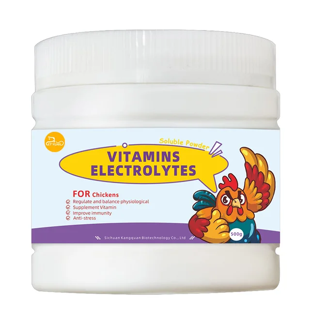 Wholesale Nutritious Feed Chickens Soluble Electrolyte Supplements Increases Immunity Chicken Electrolyte Supplements