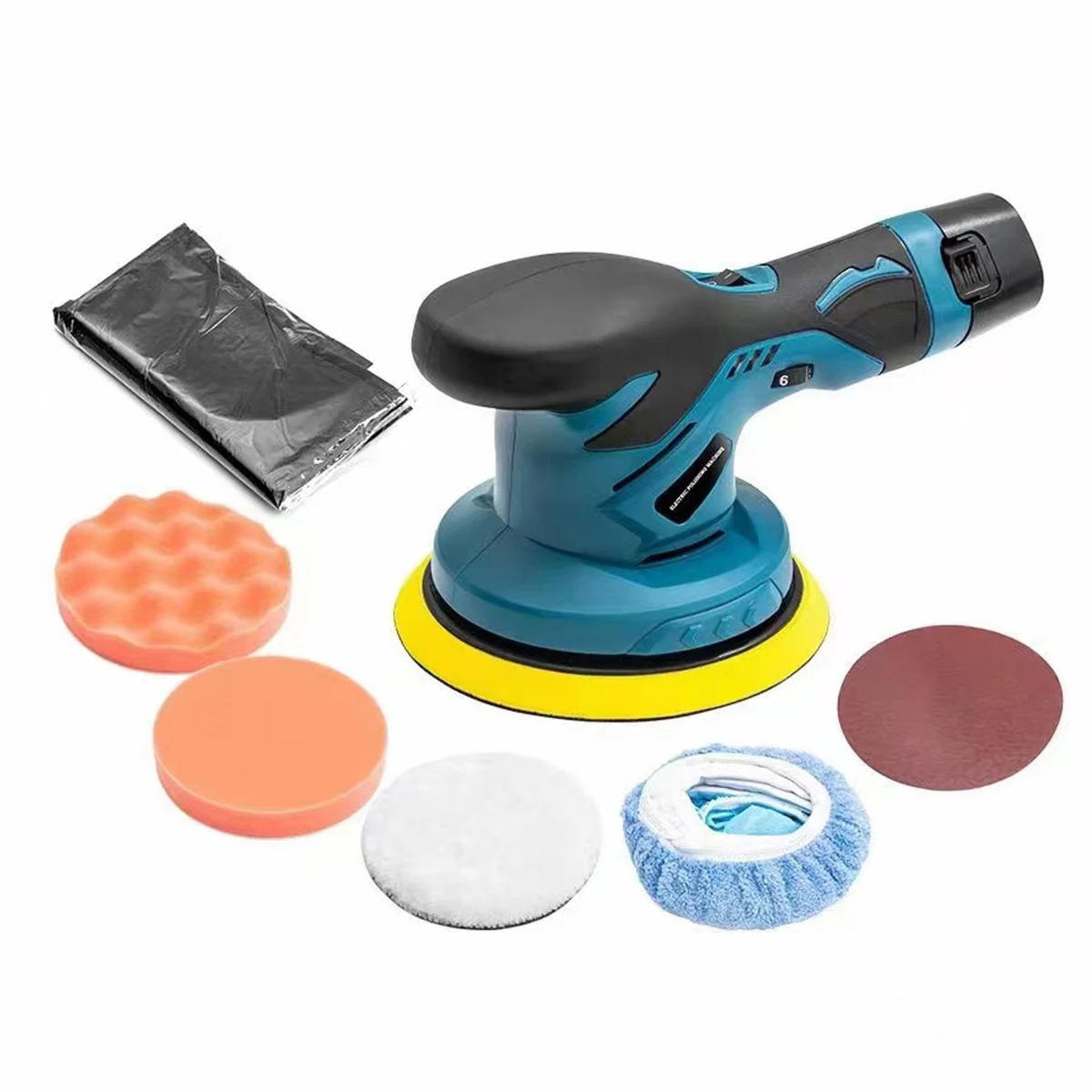21mm buffer shine mate dual action floor polisher 500w portable mini polisher car detailing rotery cordless dual action