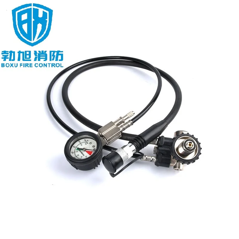 6.8L Carbon Fiber Self-contained Breathing Apparatus Air Respirator SCBA