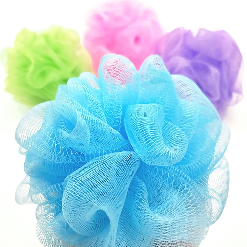 Travel hotel size shower bath loofah sponge necessary bath sponge disposibled , 1pack