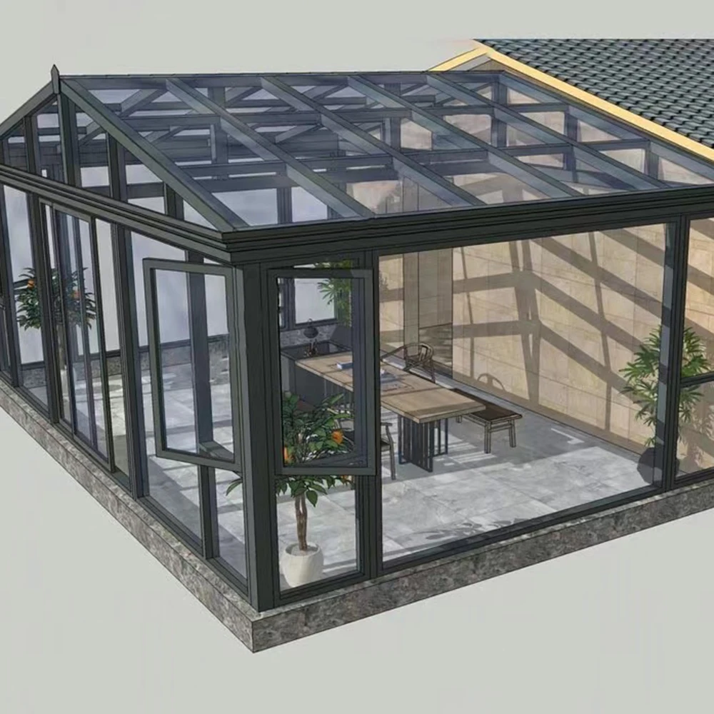 Полые двери и окна для Солярия четыре сезона