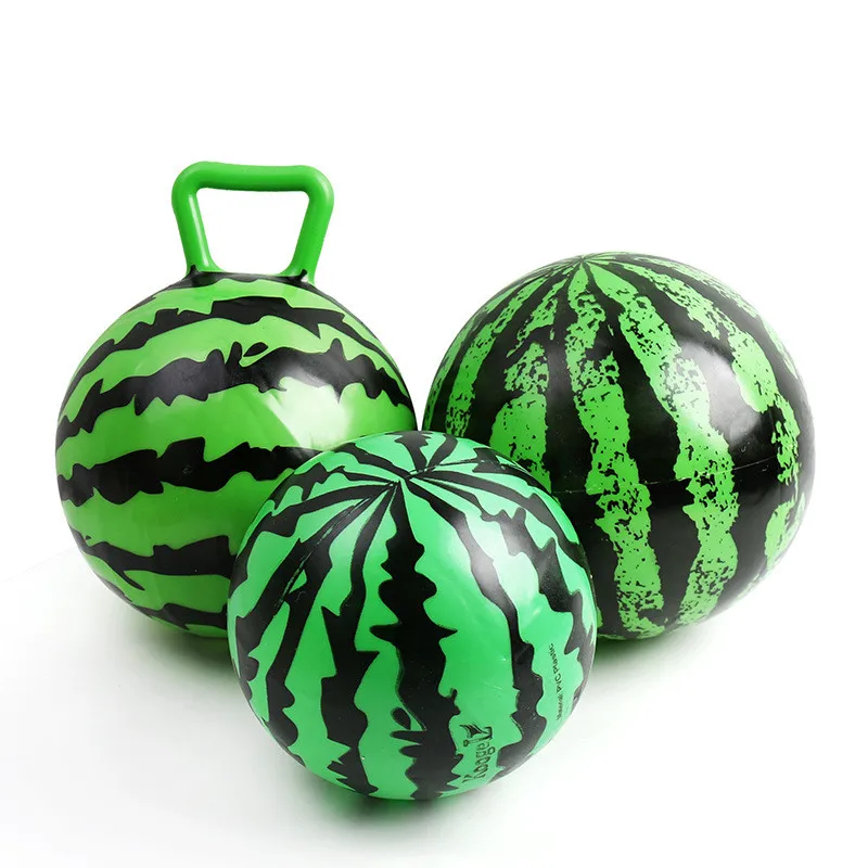 Пользовательские печати 6 дюймов 9 дюймов арбуз надувной пляжный мяч