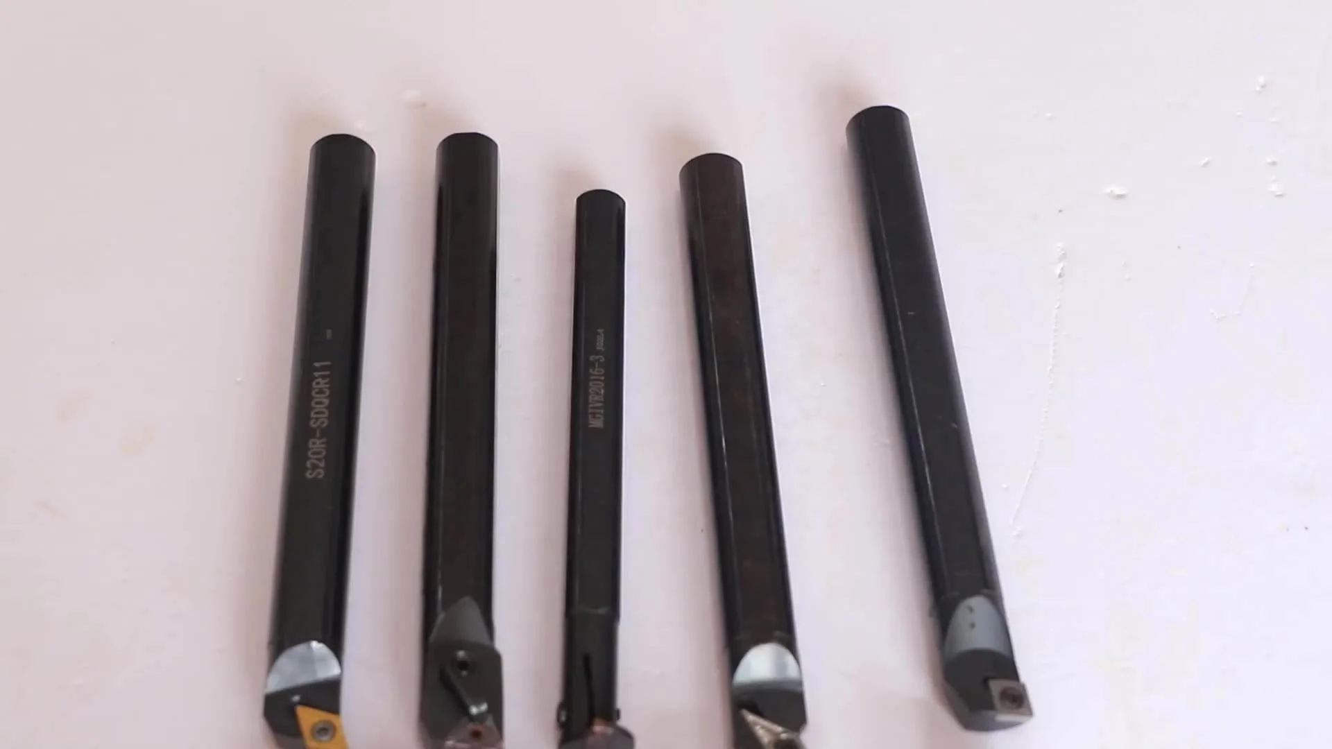 CNC Metal Carbide Turning Tools Lathe Cutting Tool Holders Set with Carbide Turning Inserts