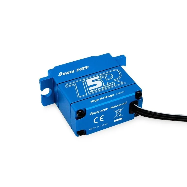 PowerHD TR-5 полностью водонепроницаемый цельнометаллический небольшой рулевой механизм высокого давления маленький E 1/16 E-RevoE TRAXXAS