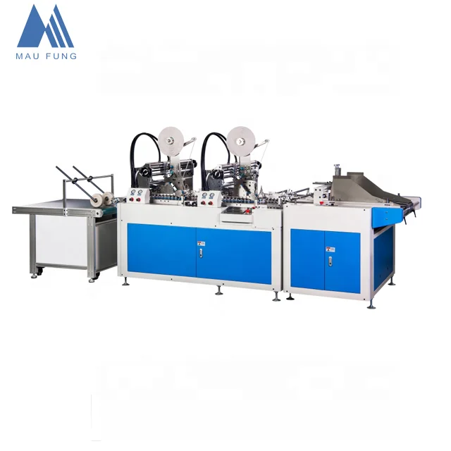 MF-ATM900 Double side tape application machine for Envelope, Electric Adhesive Tape Sticking Machine, Tape Glue Machine