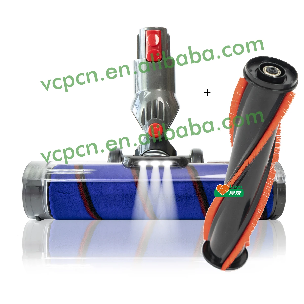 V10 V8 Motorized Dysons Brush V7 V8 V10 V11 V15 Carpet Floor Brush Dysons Vacuum Cleaner Mop Brush Head Spare Parts Accessory