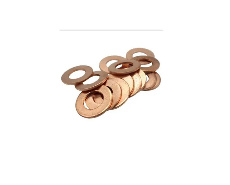 M4  Silicon Bronze Phosphor Bronze Car Injection Gasket Sealing Solid Washer