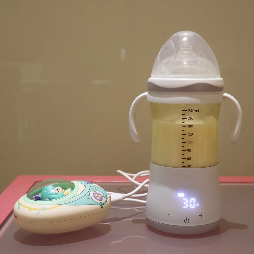 2023 New Design Portable Baby Heatable Feeding Bottle Milk Bottle Warmer
