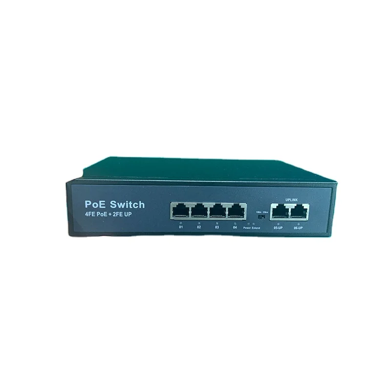 Ethernet-коммутатор с поддержкой POE, 155 м, 100 м, OEM, ODM, заводской коммутатор Ethernet POE 4FE + 2FE PCBA, в наличии, Лучшая цена