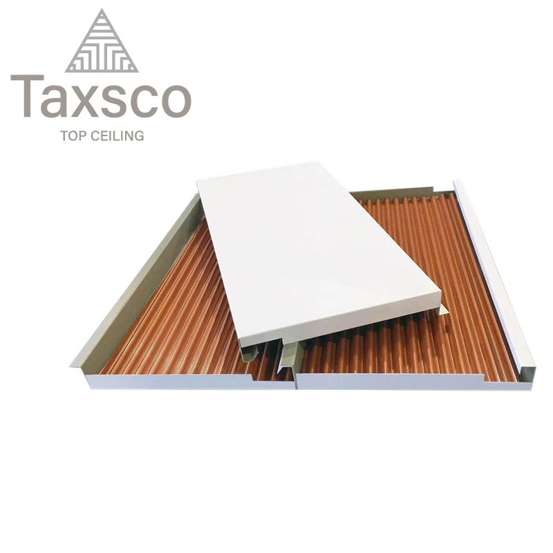 Interior Decorative G-Strip Perforated Aluminum Hook-On Linear Ceiling Panel