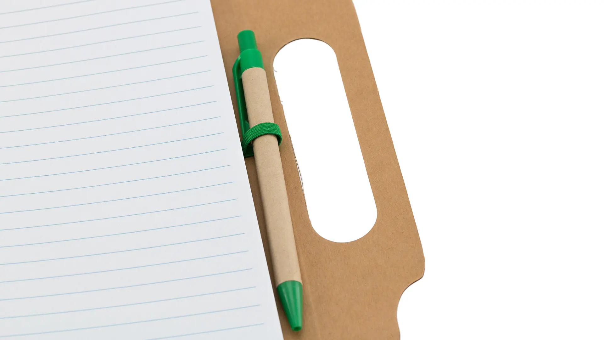 ECO FRIENDLY PROMOTIONAL SPIRAL KRAFT PAPER COVER STICKY NOTEPAD STATIONERY SET FOR OFFICE SUPPLYING