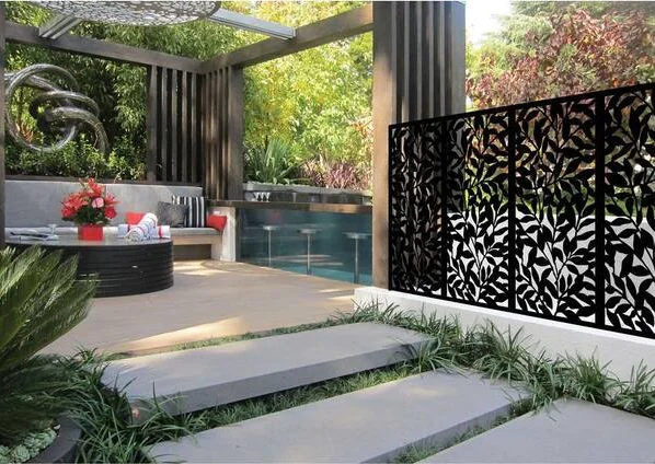 Hot sale bolt-on balcony design Laser cutting unique modern home and gardening fencing interior balcony balustrades railing
