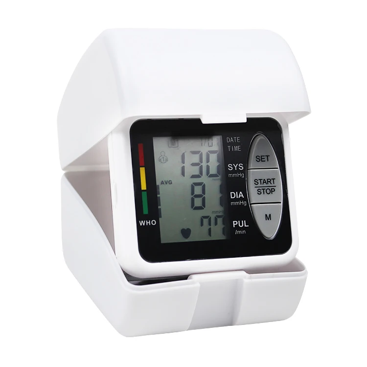 Factory Price OEM Logo Machine Digital Automatic Sphygmomanometer Bp Wrist Blood Pressure Monitor