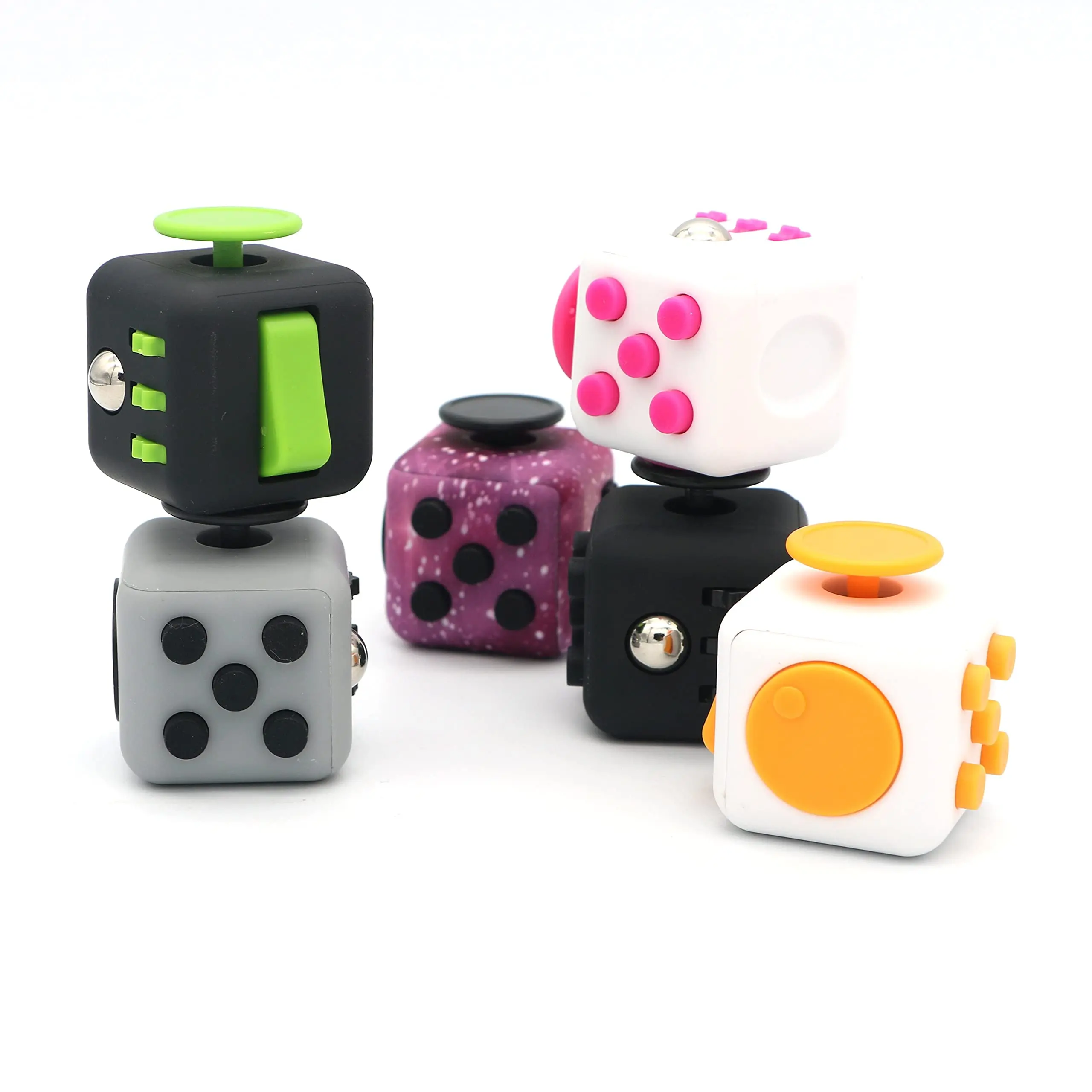 Pop It Fidget Toys cube Decompression Dice for Autism Adhd Anxiety Relieve Adult Kids Stress Relief Anti-Stress Fingertip Toys