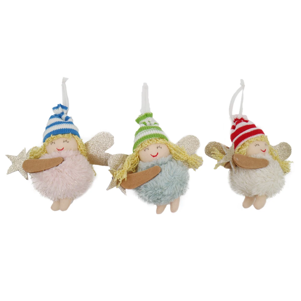 Фигурка ангела рождественские украшения для помещения подвесное украшение рождественской елки