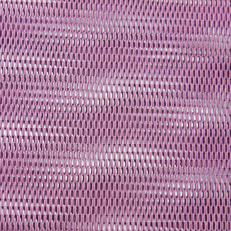 Hollow spandex jacquard mesh fishnet backpack fabric