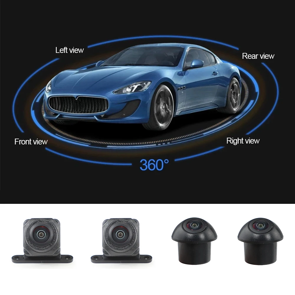 HD 1080P Автомобильная 360 панорамная камера окруженная система обзора для Android авто радио