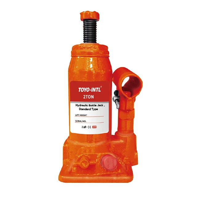 TOYO-INTL Industrial Heavy Duty Car Jack Lift HBJ Type 2-200 ton Hydraulic Bottle Jack Standard Type