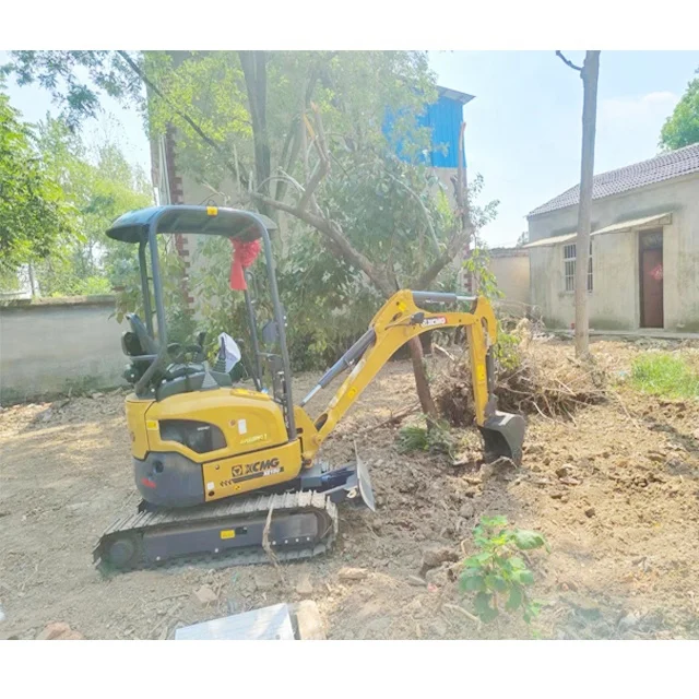 Crawler excavator China mechanical miniature hydraulic excavator XE15U water power transportation construction