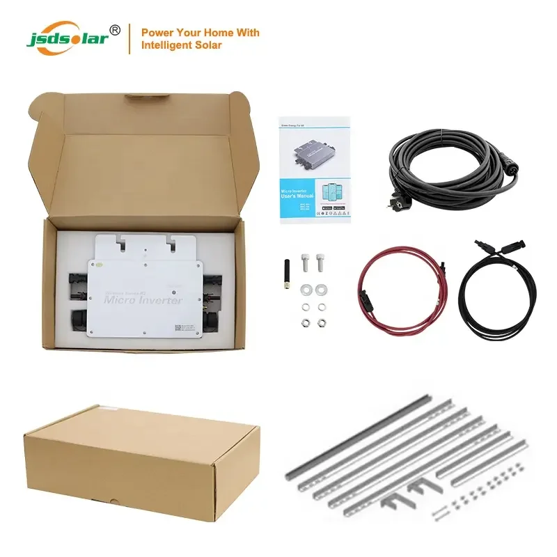 Jsdsolar Best Balcony Power Plant 600w 800w 1200w Balkonkraftwerk Solar Power System Kit Set with Storage Battery and Inverter