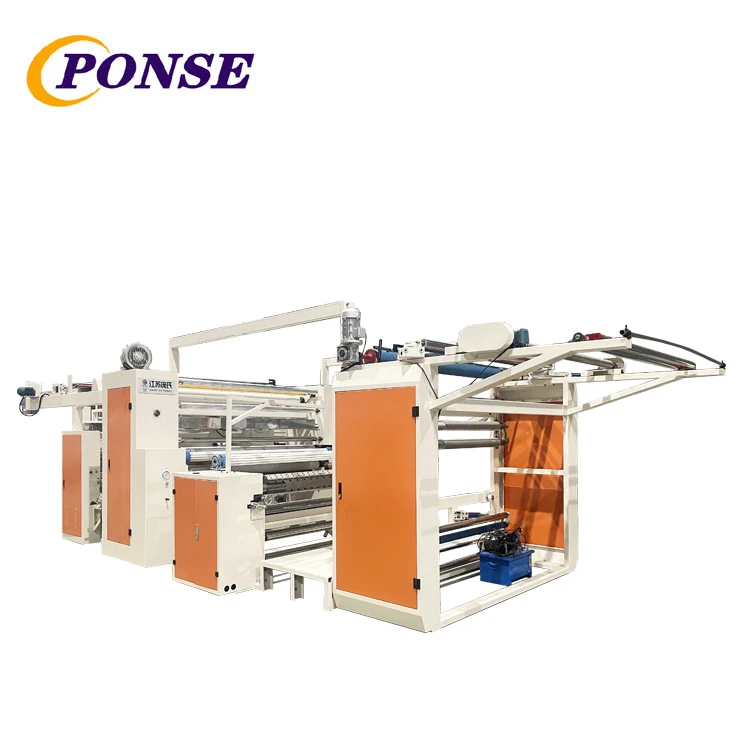 PUR hot melt garment nonwoven film tpu fabric lamination machine