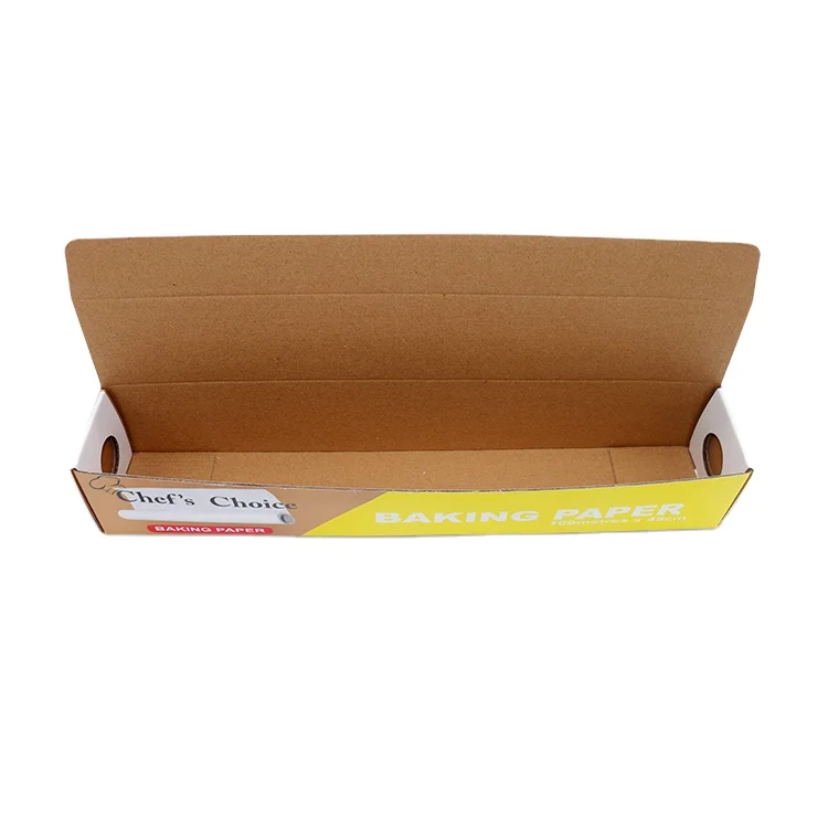 Recyclable white grease proof custom-made baking food paper