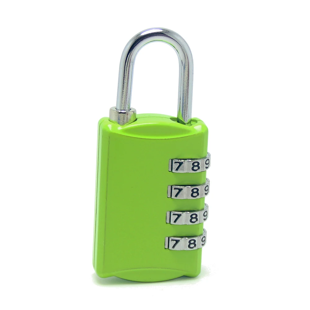 4 Digit Dial Combination Code Number Lock Luggage Travel Padlock Handbag Suitcase Number Lock For Bags Promotion Gifts Lock