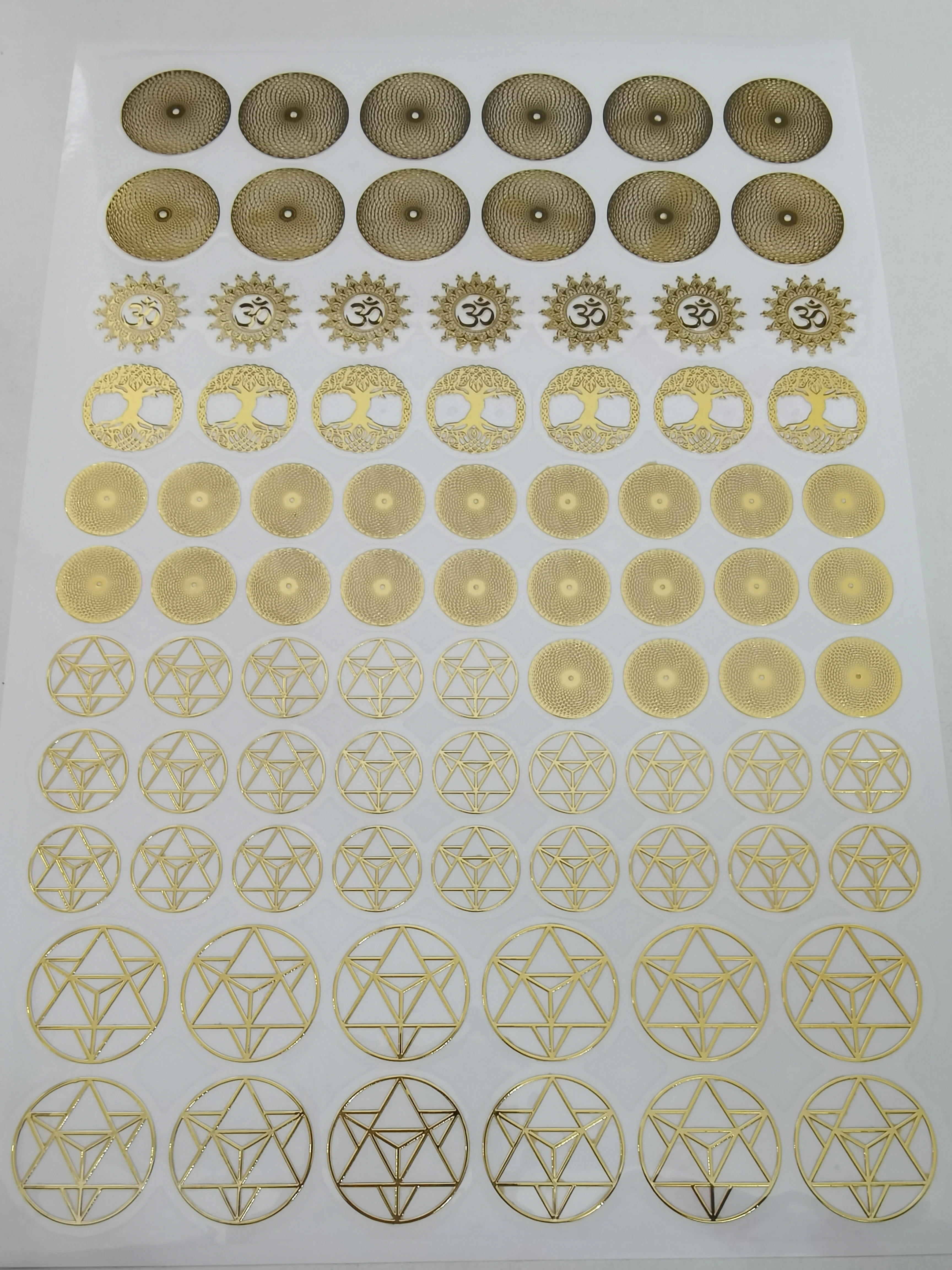 Factory wholesale waterproof vinyl 3D embossed adhesive metal Uv transfer stickers