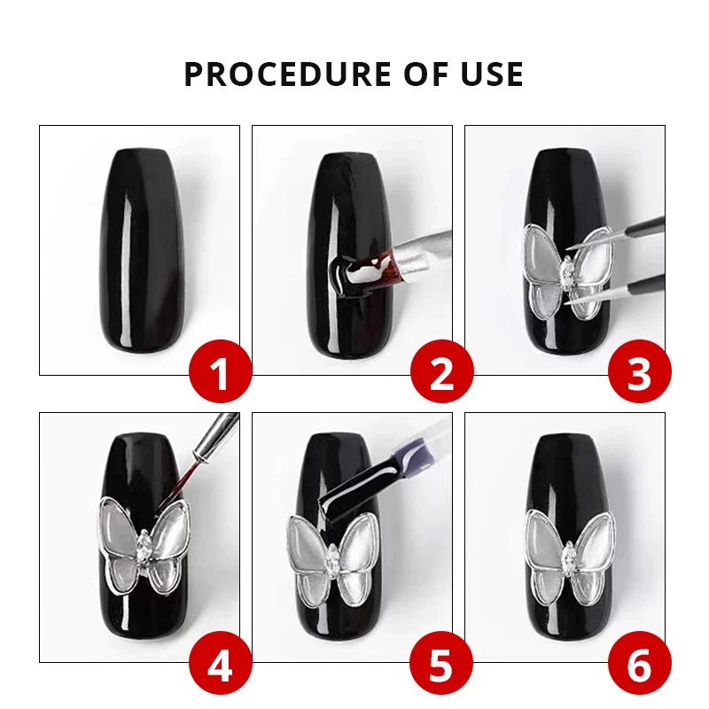 SCI rhinestones jewelry gel glue for acrylic nails liquid in bottle and solid in jar