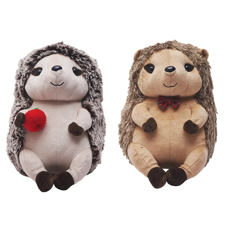 Plush lifelike wild animal hedgehog plush toy customize hot sale stuffed animal toys manufacturer soft stuffed hedgehog