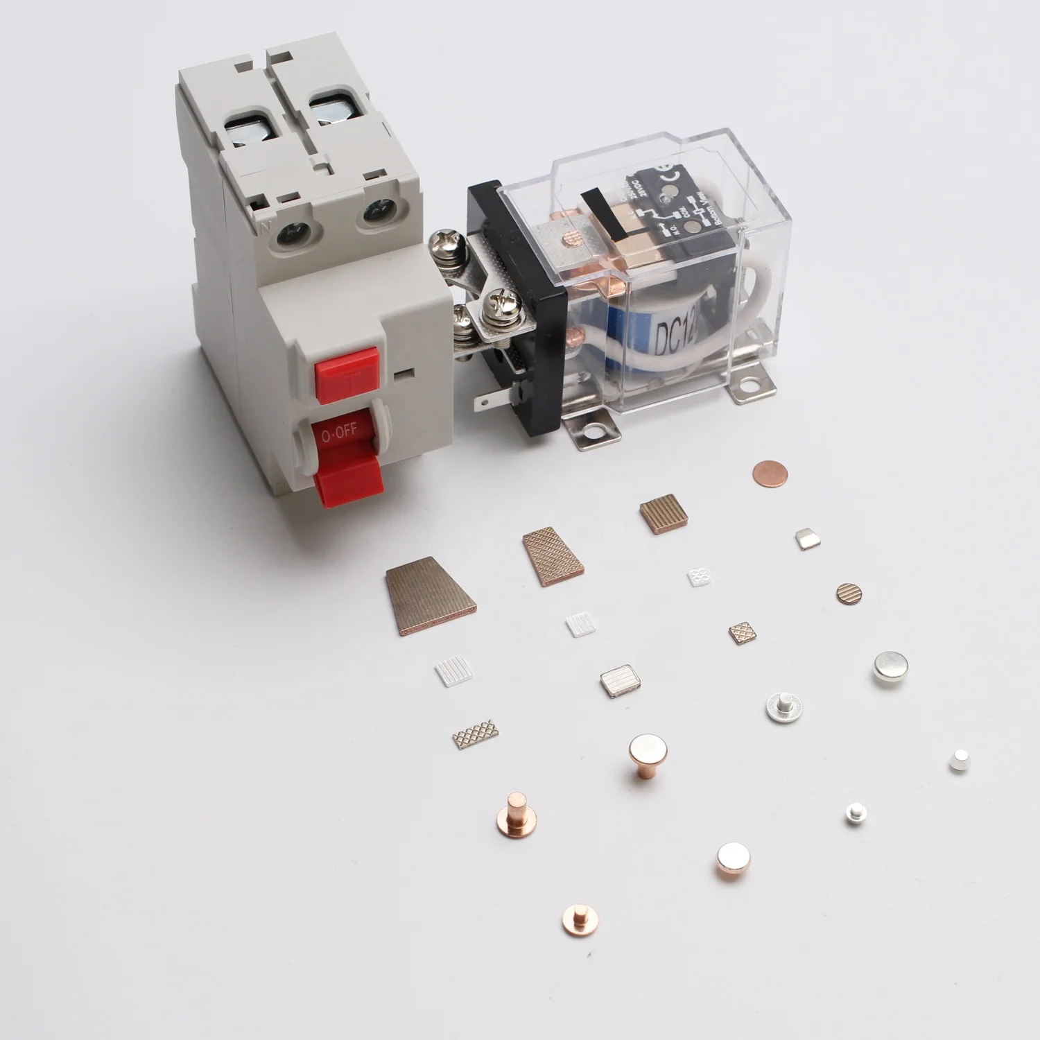 High quality Silver Contact cheap price Electrical contact for Wall switch relay