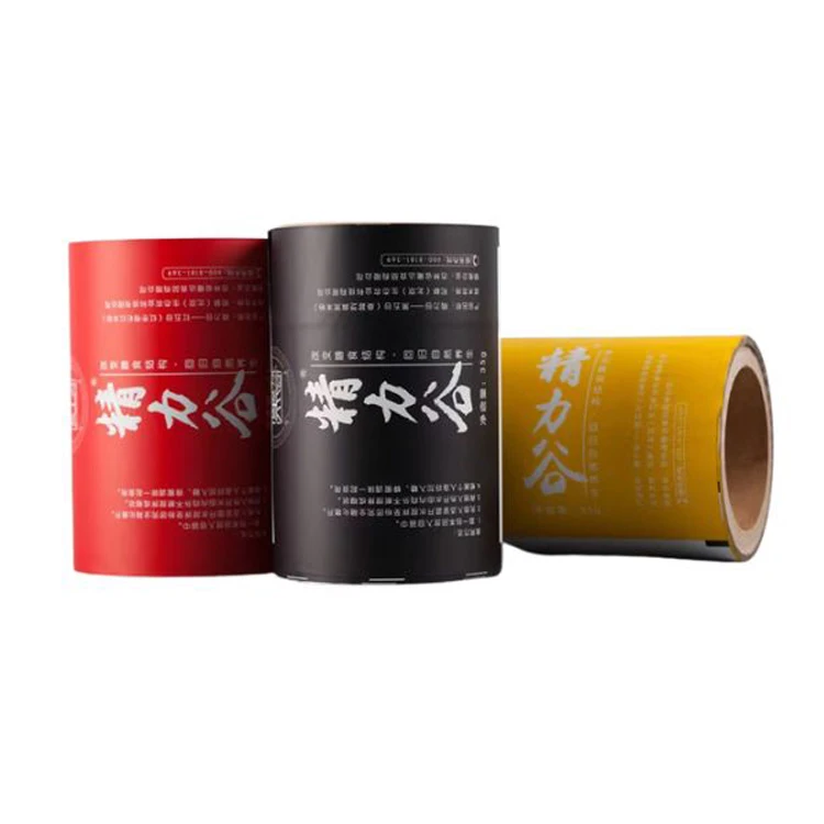 Flexible film spice chocolate biscuit sachet automatic flow packing roll stock packaging for the FFS packing machine