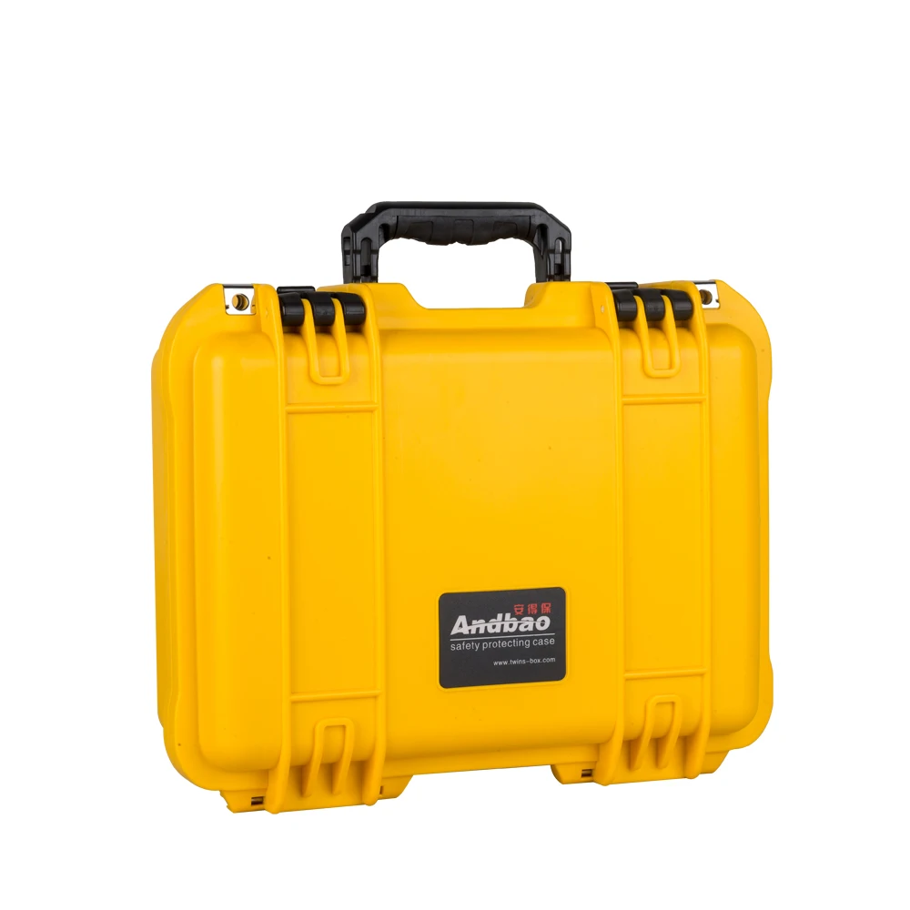 Andbao IP67 PP material hard plastic carry computer case with custom foam