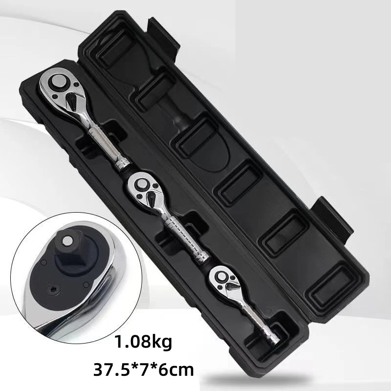 High Quality 72 Teeth 1/4' 3/8' 1/2' Drive Head Short Handle Mini Ratchet Wrench Set Car Bike Repair Tool