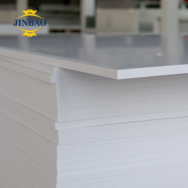 JINBAO manufacturer hard expanded rigid 4x8 ft 10mm 5mm 18mm 15mm sheet forex celuka plastic wpc pvc foam board