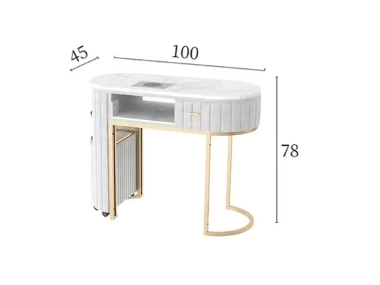 Cheap Nail Salon Furniture Set Manicure Nail Table and Chair Set Nails Table Salon Manicure Furniture