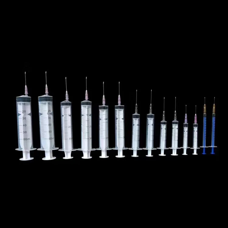 
60ml Medical Disposable Drrigation Syringe with Needle 