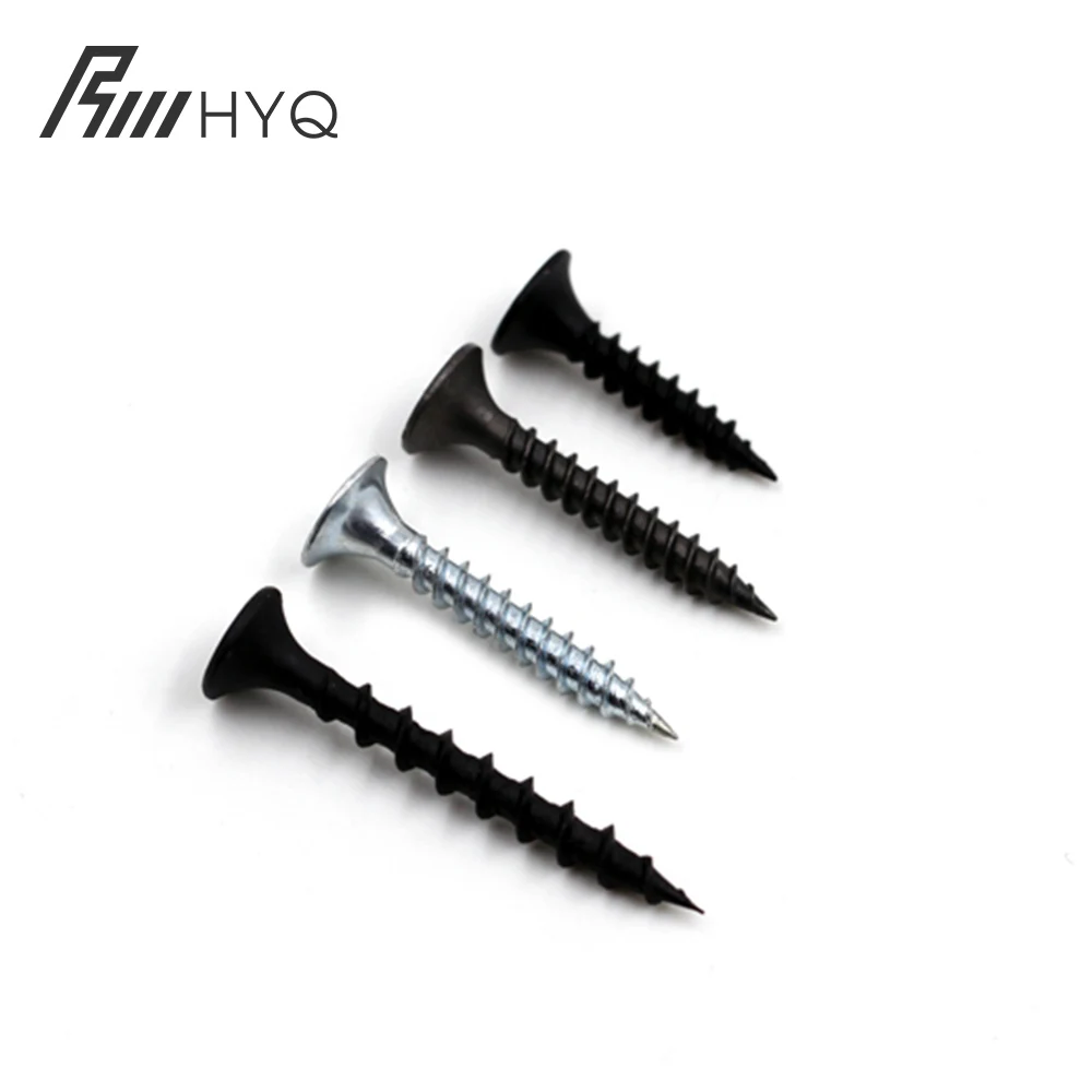 3.5x25 black drywall screw for gypsum board