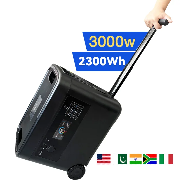 Shencai Portable Power Station 2300Wh Backup Lithium Lifepo4 Battery Packs For Outdoor RV Camping Home Emergency