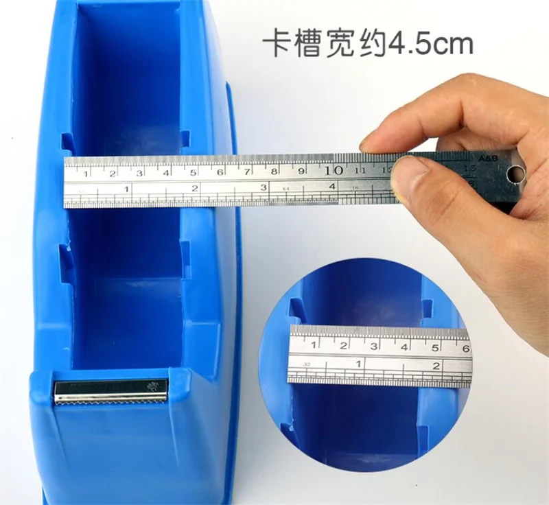 Table type Tape Dispenser Dual purpose tape machine Transparent tape holder Large core adhesive