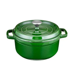 Proper price top quality cast iron insulated food warmer casserole