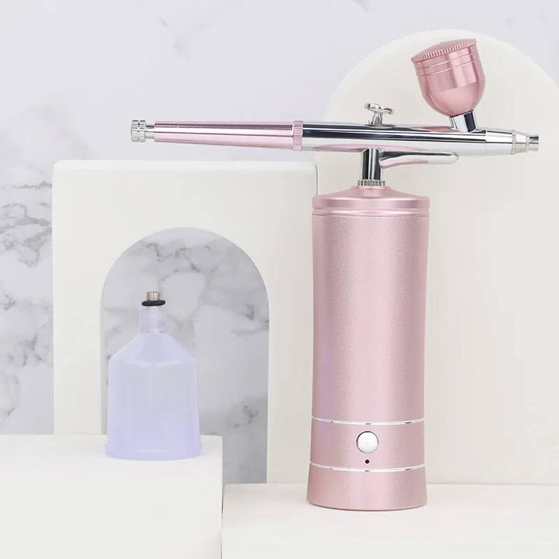 Factory wholesale price handheld Multi-function hydration Rejuvenation nano-mist filling skin care beauty oxygen injector