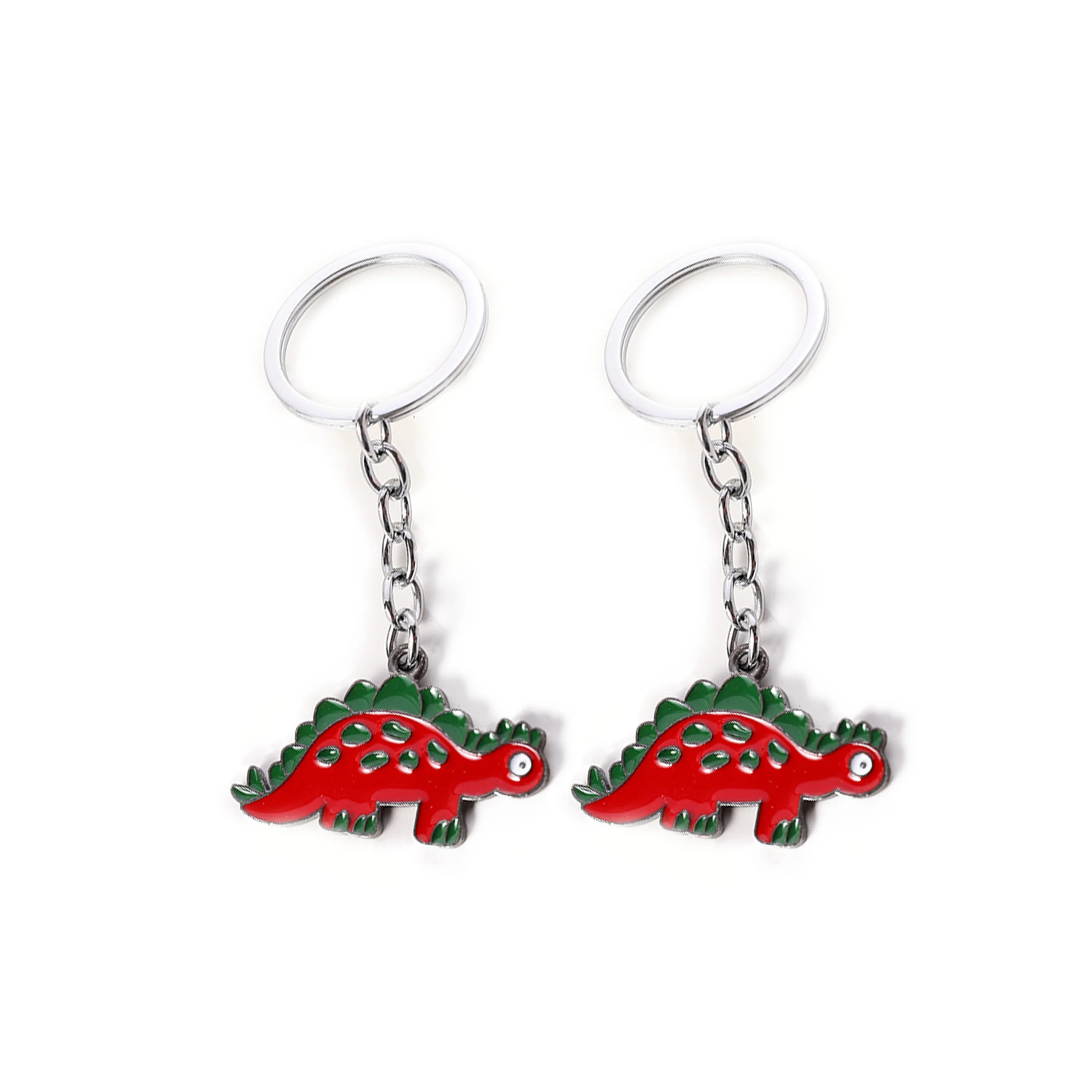 Custom logo alloy soft enamel logo key holder sublimation engraving metal keyring blank metal keychain