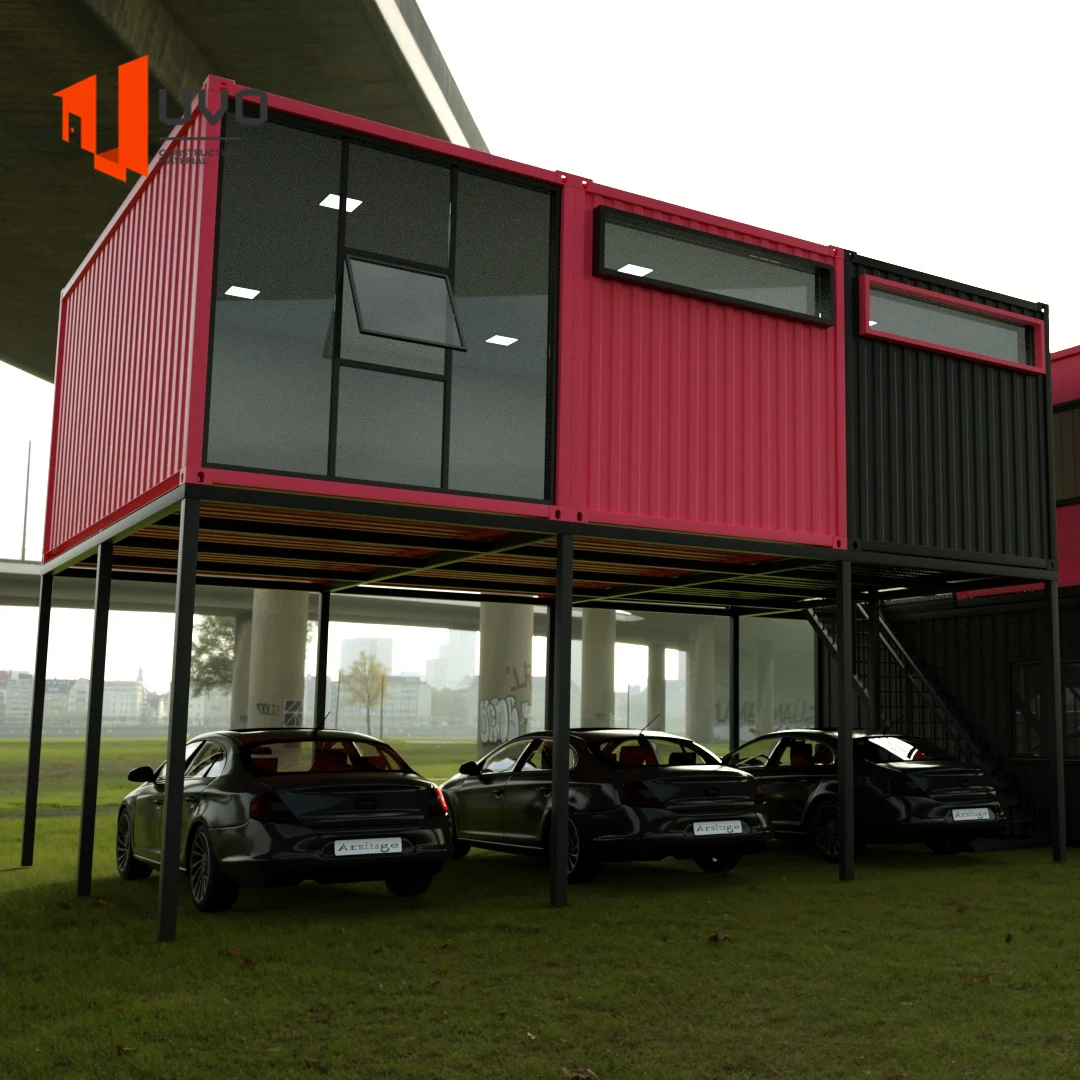 uvo customizablefood home store containers  20ft container house