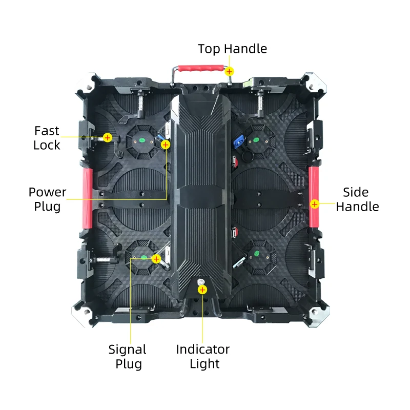 IP65 P2 P3.91 P4 P5 P6 P10 Led Wall Panel Seamless Frameless High Definition Indoor Outdoor Led Video Wall Screen