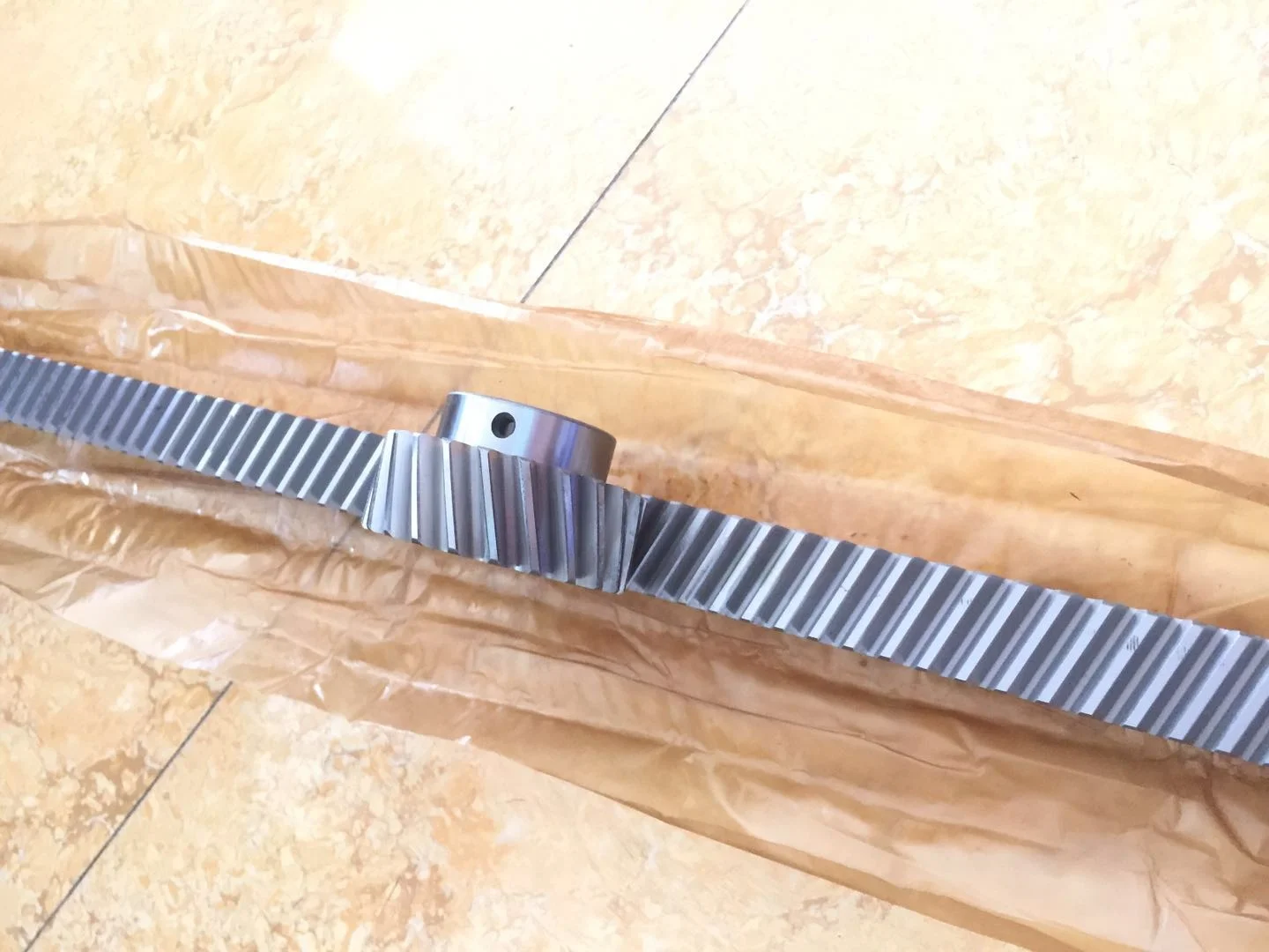 1325 plasma cutting machine DIN8 M1.5 15*15*1000mm   Helical Gear Rack and Pinion