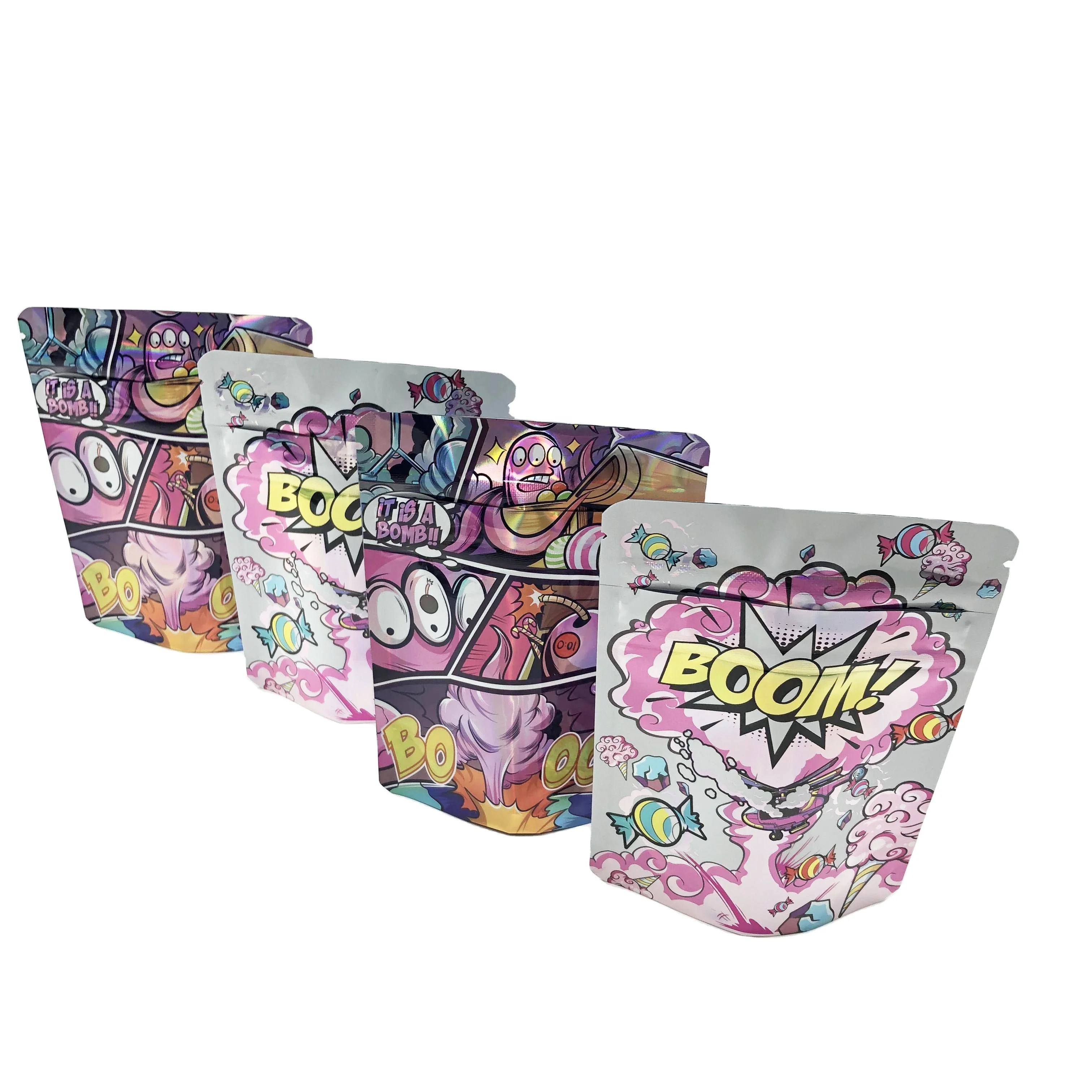 Алюминиевая голографическая упаковка 3 5 г 7