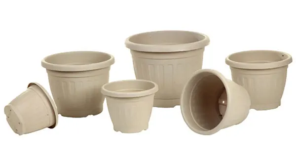 Home Garden Supplies Multiple Sizes Nursery Succulents Planter Transplant Double Colour Durable Plastic Flower Pot